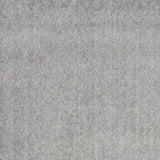 2' X 6' Silver Grey Non Skid Indoor Outdoor Runner Rug
