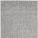 2' X 6' Silver Grey Non Skid Indoor Outdoor Runner Rug