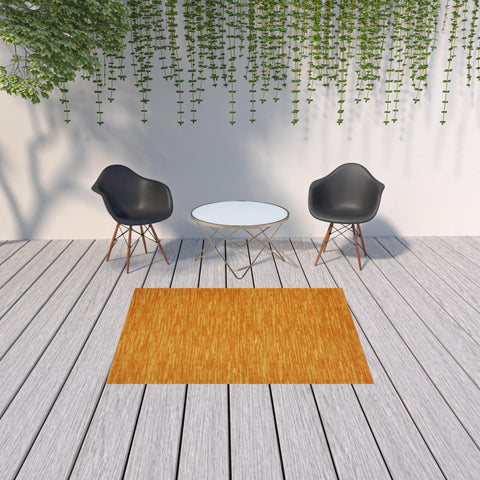 5' X 7' Sunburst Non Skid Indoor Outdoor Area Rug