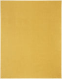 7' X 10' Yellow Non Skid Indoor Outdoor Area Rug
