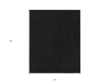 3' X 5' Black Non Skid Indoor Outdoor Area Rug