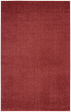 3' X 5' Brick Red Non Skid Indoor Outdoor Area Rug