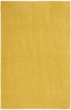 2' X 4' Yellow Non Skid Indoor Outdoor Runner Rug