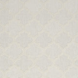 5' X 7' Ivory And White Ikat Indoor Outdoor Area Rug
