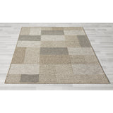 8' X 10' Gray Geometric Handmade Indoor Outdoor Area Rug