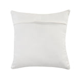 20" X 20" Tan Zippered Geometric Indoor Outdoor Throw Pillow