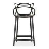 31" Black Bar Chair