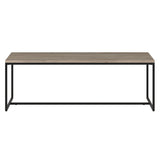 47" Gray Coffee Table