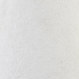 28" White Ceramic Table Lamp With White Cone Shade