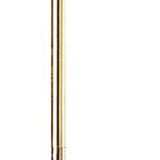 68" Bronze Adjustable Traditional Shaped Floor Lamp With Beige Empire Shade