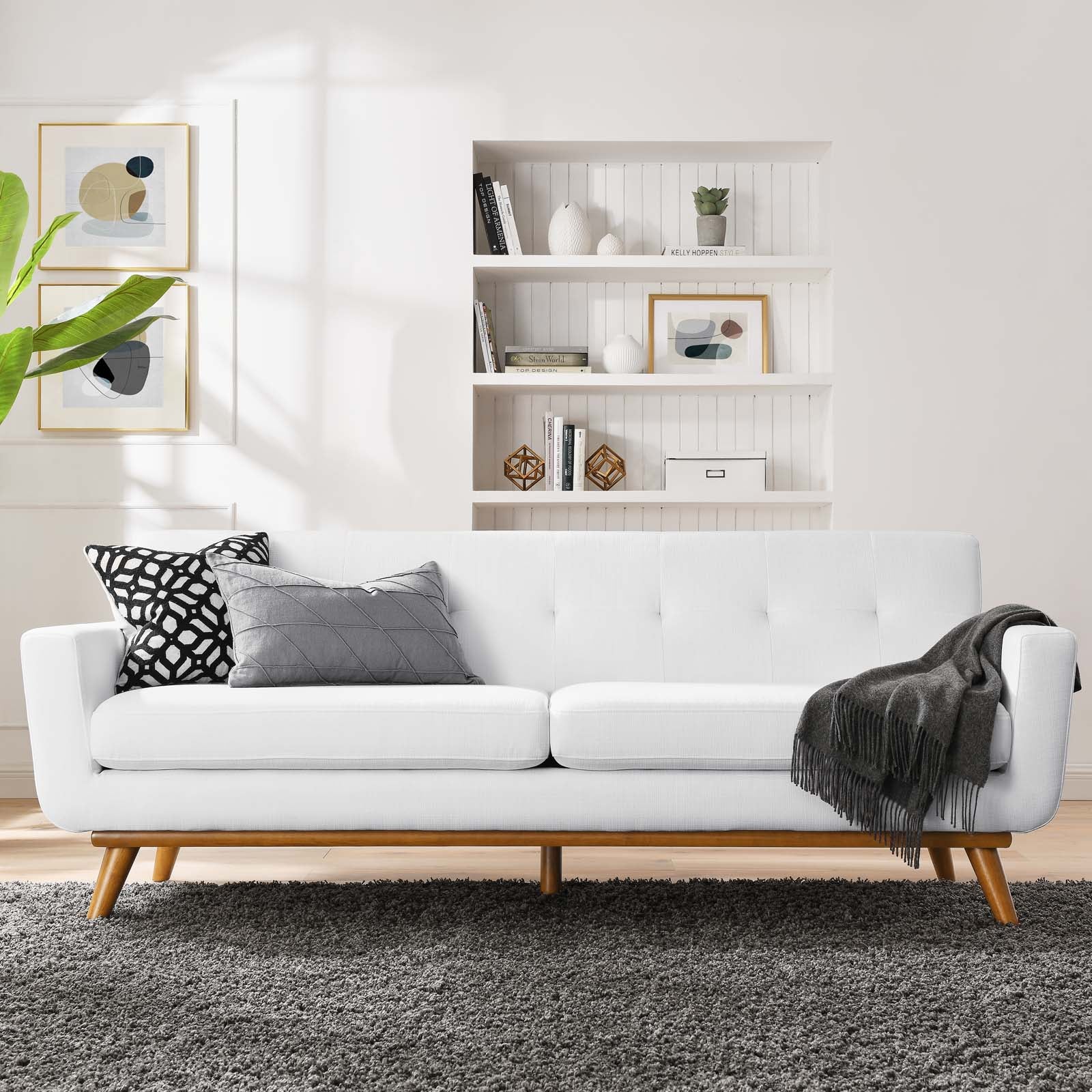 Engage Upholstered Fabric Sofa
