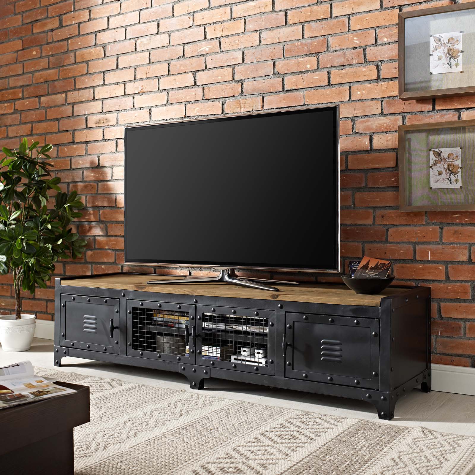 Dungeon 63" TV Stand