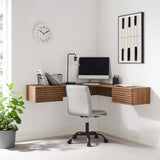 Render Wall Mount Corner Office Desk