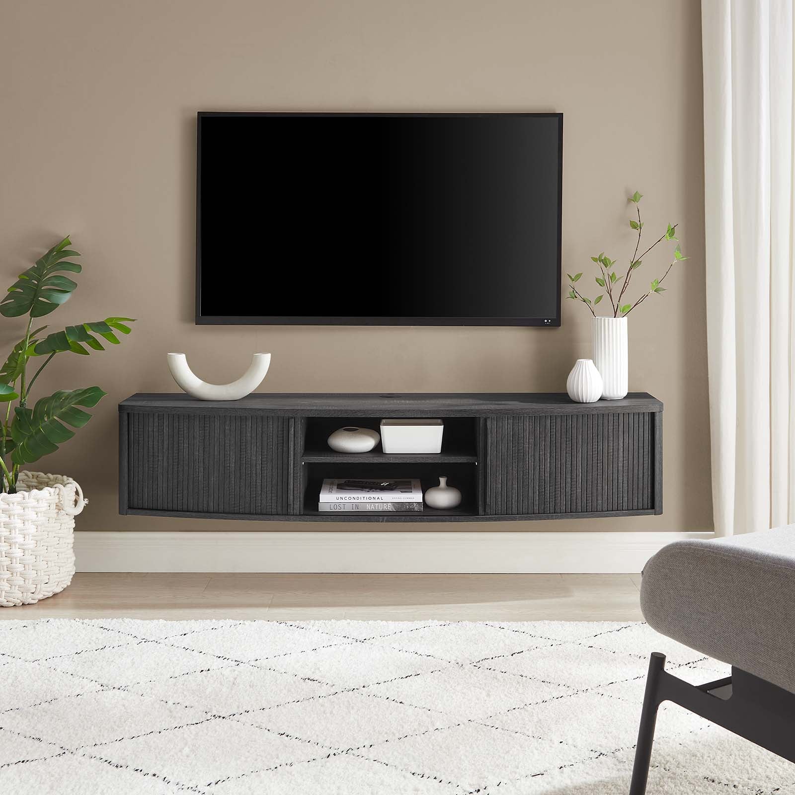 Resonance 60" Wall-Mount TV Stand