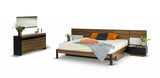 King Brown Four Drawers Bed