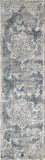 7' Round Polyester Ivory Area Rug