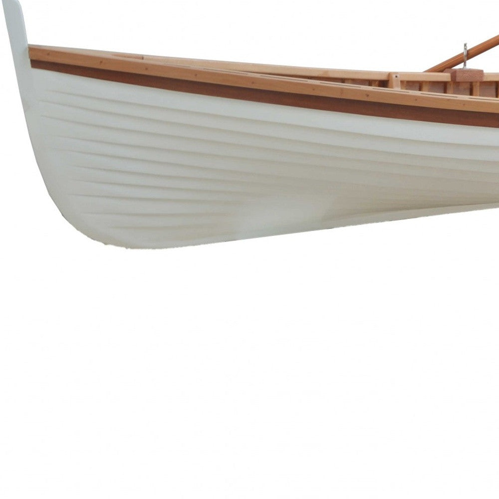 41" X 147.5" X 27.5" Clinker Built Whitehall Row Boat