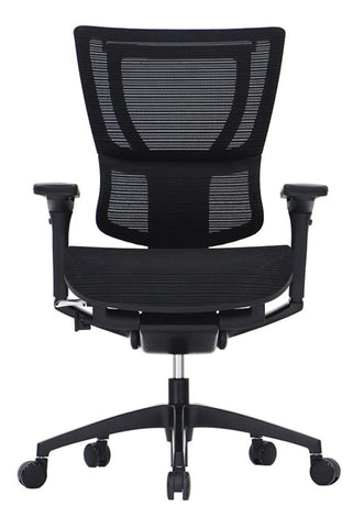 Black Adjustable Swivel Mesh Rolling Office Chair