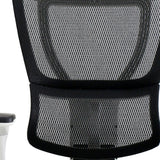 Black Adjustable Swivel Mesh Rolling Office Chair