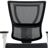 Black Adjustable Swivel Mesh Rolling Office Chair