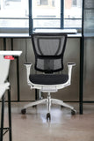 Black Adjustable Swivel Mesh Rolling Office Chair