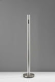 Five Color Glow Stick Floor Lamp In Brushed Steel