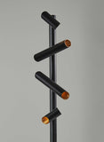 This Way That Way Black Metal Led Floor Lamp