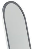 Silver Arch Cheval Standing Metal Mirror