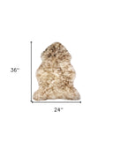 Sage Green New Zealand Natural  Sheepskin Rug