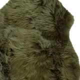 Sage Green New Zealand Natural  Sheepskin Rug