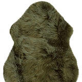 Sage Green New Zealand Natural  Sheepskin Rug