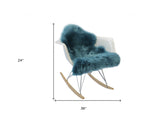 Sage Green New Zealand Natural  Sheepskin Rug