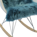 Sage Green New Zealand Natural  Sheepskin Rug