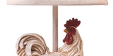 White Rooster Accent Lamp
