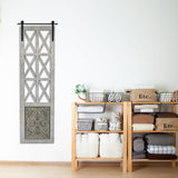 Distressed Full Length Door Panel Wall Decor