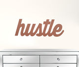 Dark Pink Hustle Wall Sign