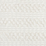 White Pom Pom Detailed Lumbar Pillow