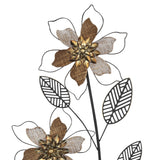 Metal Wire Flower Wall Decor Piece