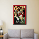 Vintage 1922 Carter Vintage Magic Unframed Print Wall Art