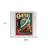 Vintage 1926 Carter Witchcraft Magic Unframed Print Wall Art