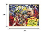 The Mysterious Dante Vintage Magic Unframed Print Wall Art