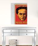 36" X 48" Houdini Master Of Mystery Vintage Magic Poster Wall Art