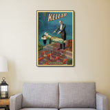 Kellar Levitation Vintage Magic Unframed Print Wall Art