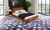 Cherry Wood Full Platform Bed