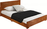 Cherry Wood Full Platform Bed