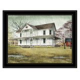 April Showers 4 Black Framed Print Wall Art