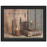 Let Your Light Shine 3 Black Framed Print Wall Art