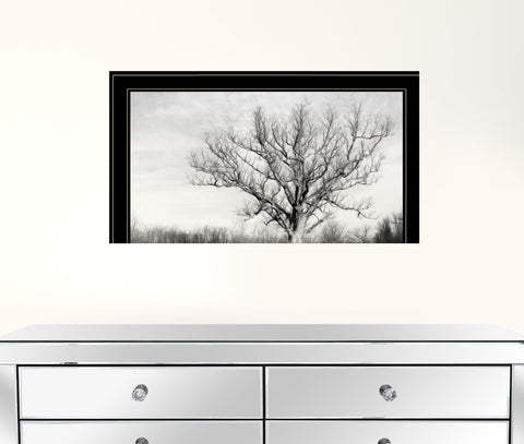 Earth & Sky 2 Black Framed Print Wall Art