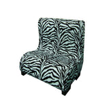23" Cheetah Print Upholstered Chaise Lounge Style Dog Bed