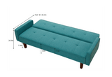 8170  Green Sofa Bed